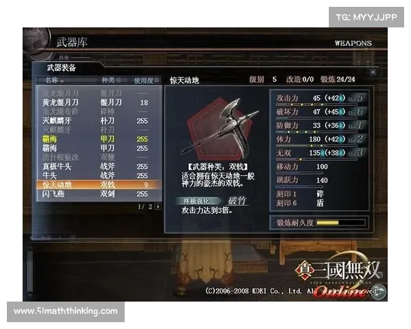 真三国无双OL:武器换装系统全解析 真三国无双OL:武器换装系统全解析